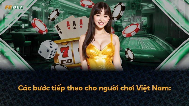 Các bước tiếp theo cho người chơi Việt Nam: